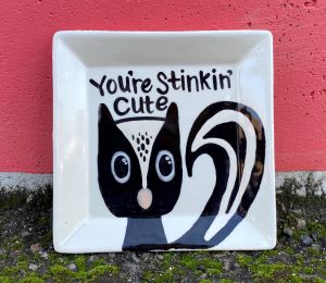 Riverside Skunk Plate
