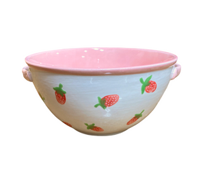 Riverside Strawberry Print Bowl