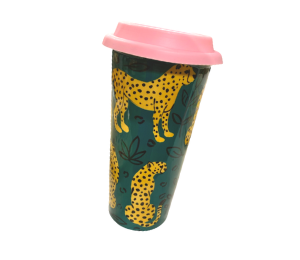 Riverside Cheetah Travel Mug