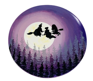 Riverside Kooky Witches Plate