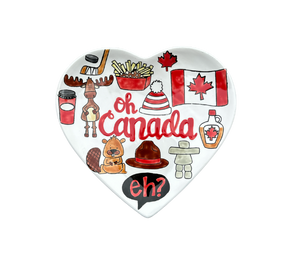 Riverside Canada Heart Plate