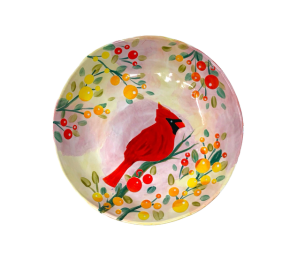 Riverside Cardinal Plate