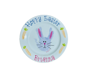 Riverside Easter Bunny Plate