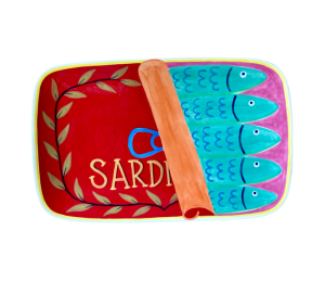 Riverside Sardines Dinner Plate