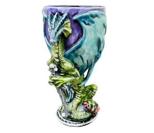 Riverside Antique Dragon Goblet