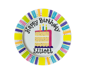 Riverside Birthday Cake Plate