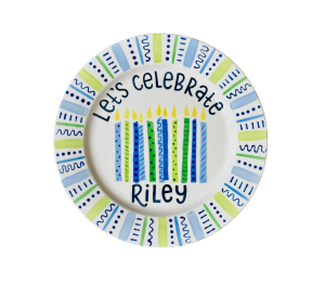 Riverside Let's Celebrate Plate