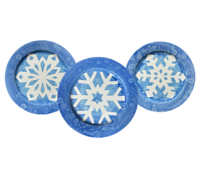 Riverside Paper Snowflake Plate