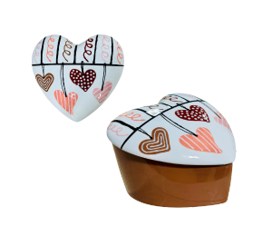 Riverside Heart Slanted Box