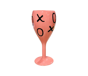 Riverside XOXO Wine Glass